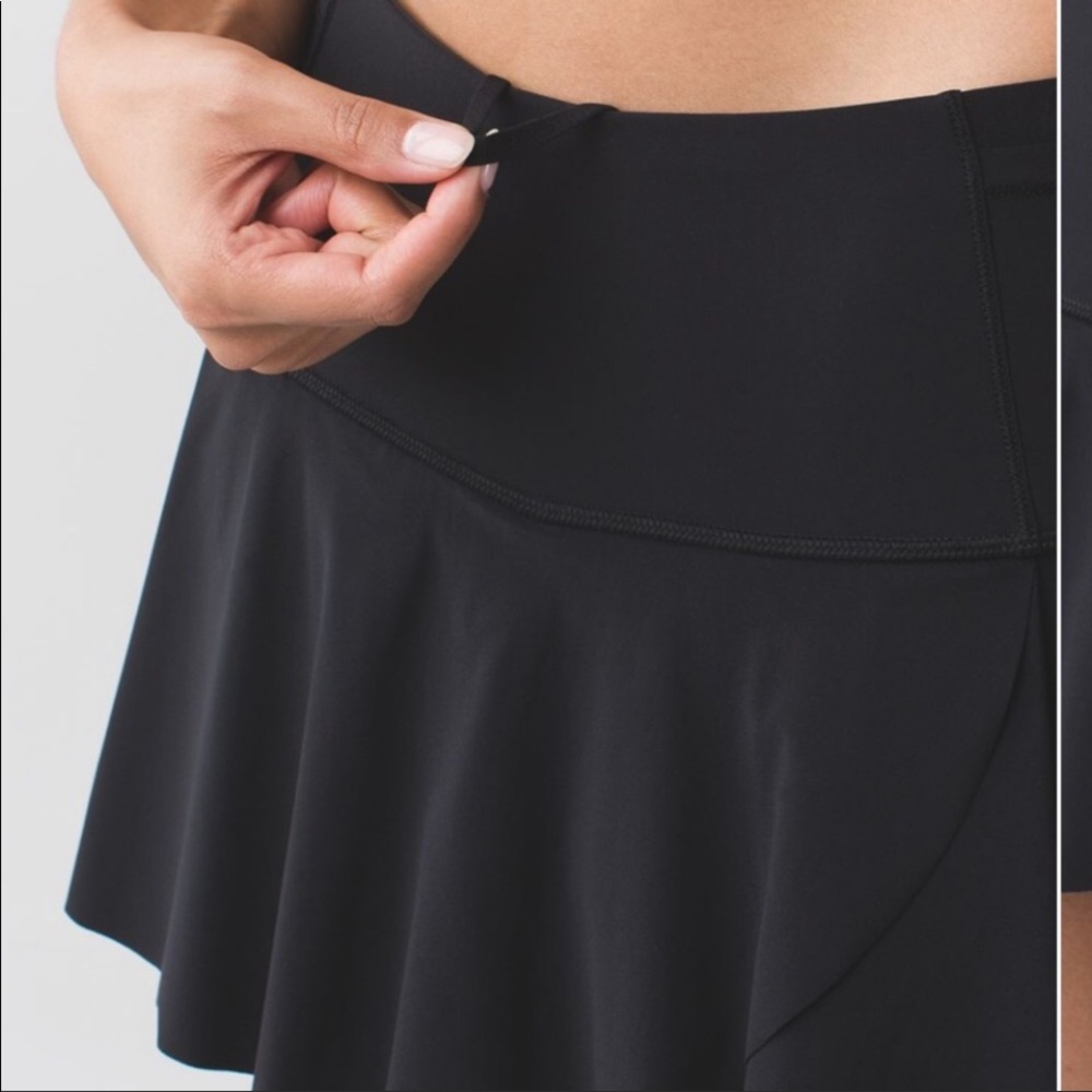 Lululemon 4 Hit Your Stride Skirt Black